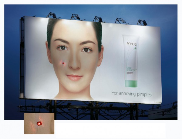 pond's billboard