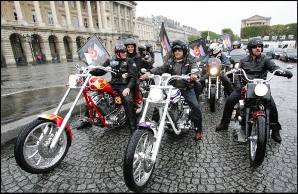 Sons of anarchy street marketing riders 1