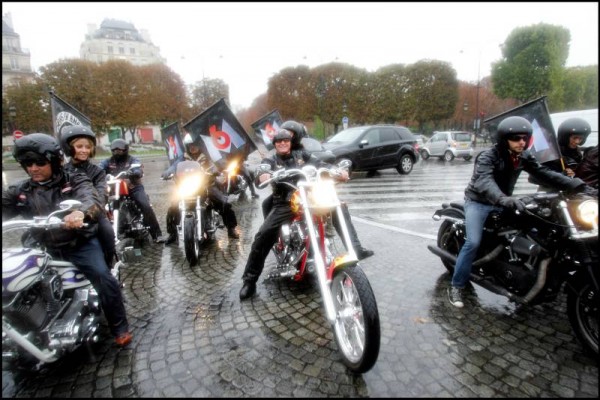 Sons of anarchy street marketing riders 2