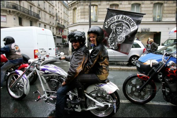 Sons of anarchy street marketing riders 4