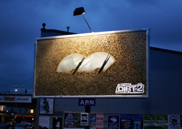 colin McRae dirt 2 billboard outdoor ambient marketing street atari NZ Republik 1