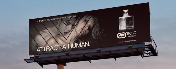 ekco billboard outdoor true blood digital kitchen hbo season saison 2 co-branding