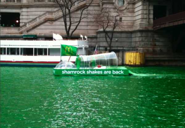 Shamrock Shake à Chicago