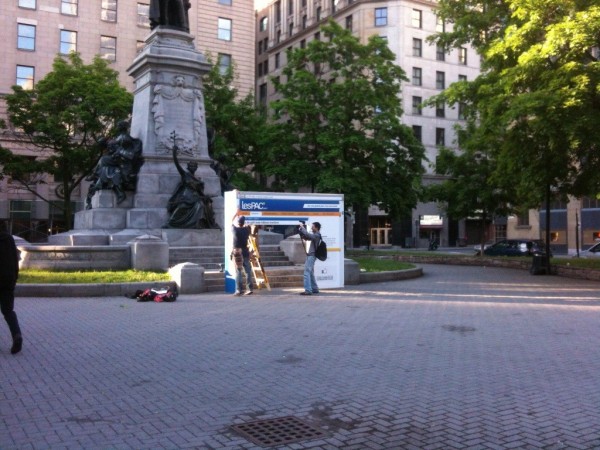 lespacs montreal PR prodezza ambient guerrilla marketing field marketing di marketing sito setup, la cattura dello schermo del prodotto 5