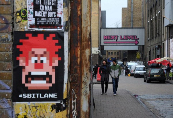 wreck it ralf les mondes de ralf this is mission brick lane street 8bitlane disney movie film pixel 7