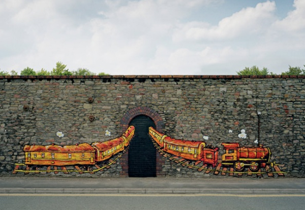 street art bristol so design consultant birmingham ambient marketing orange UK painting paint 8